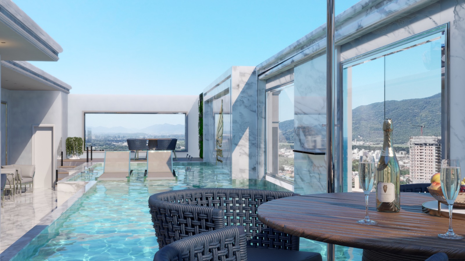 Piscina rooftop