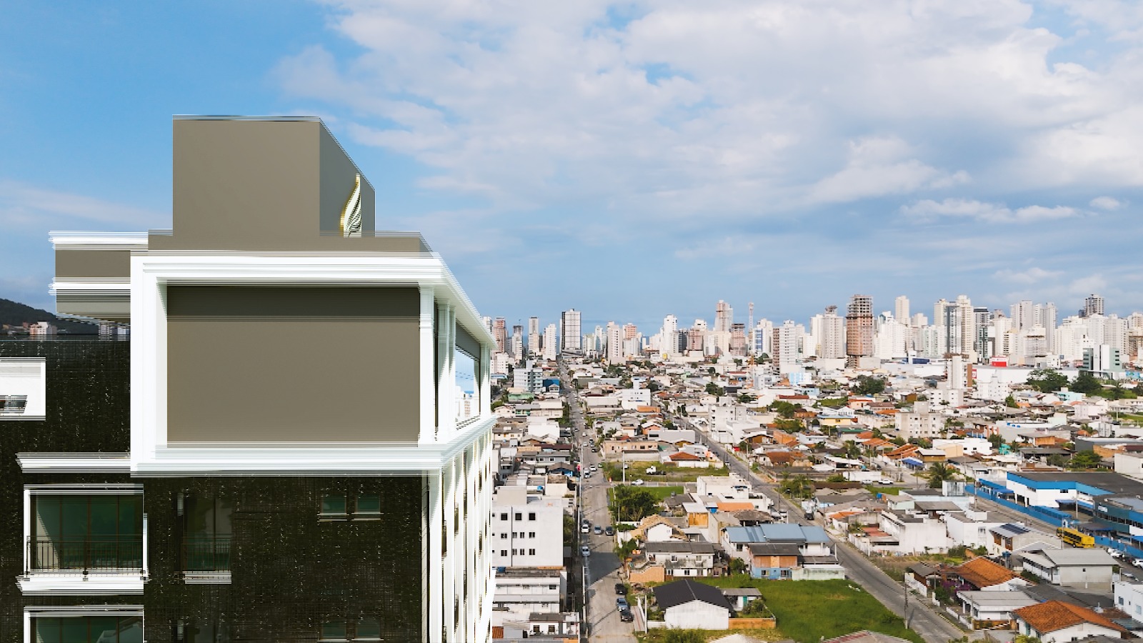 Vista do prédio